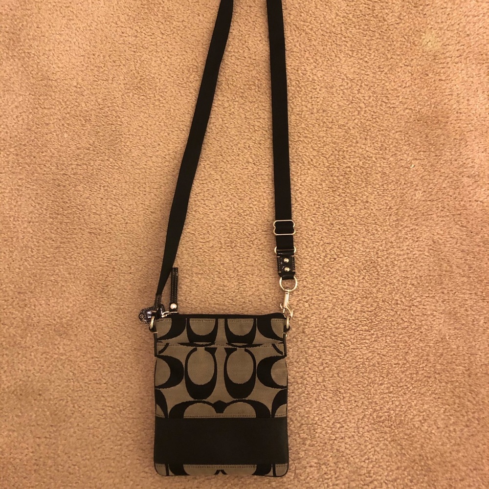 Mini Black Coach Crossbody